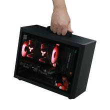 微星 R5 5500/RX6500XT迷你台式电脑整机AMD组装DIY游戏手提小主机1849元