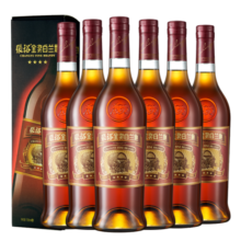 张裕 四星金奖白兰地 700ml*6瓶 整箱装 洋酒