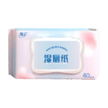 雅护牌纯水湿厕纸家庭装40抽 1包(40抽*1）