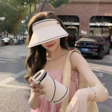春夏季遮阳帽女 米色