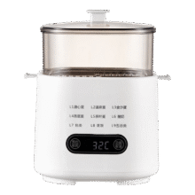 尼优迩蒸饭器 单层 可煮6蛋送蛋架+不锈钢碗+赠同款1件46元包邮（合23元/件）