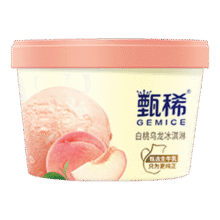 伊利甄稀杯装冰淇淋 90g杯 生牛乳冰淇淋 96元任选16杯随心选 甄稀白桃乌龙冰淇淋5.43元