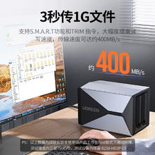 限浙江：绿联 多盘位2.5/3.5英寸硬盘阵列柜 双盘【4种RAID+可读48TB】429元