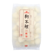 狗不理包子猪肉包三鲜包1000g机制小笼包儿童早餐食品半成品蒸馒头类 1kg三鲜包子(30只)*1袋55元