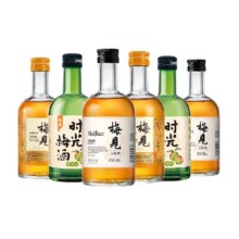 梅见青梅酒梅子酒330ml×6瓶155.94元+16元返卡（需领券，合77.97元/件）