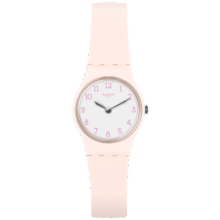 斯沃琪（Swatch）瑞士手表  时光系列 粉红佳人  520礼物可爱淑女石英表LP150445元 (券后省15)