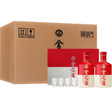 舍得 舍之道 浓香型白酒 50度 500ml*2瓶*3盒 礼盒整箱 送礼礼物1194元 (券后省30,月销1000+)