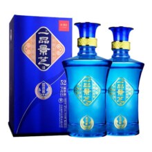 一品景芝蓝淡雅 芝麻香型白酒52度500ml*2瓶送礼158.9元