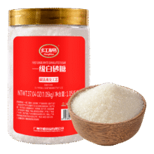 红棉白砂糖调味碳法白糖   1.05kg40.44元+25元返卡（合8.09元/件）