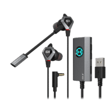 限地区、plus：漫步者（EDIFIER）HECATE GX04声卡版入耳式游戏耳机带麦电竞吃鸡电脑办公会议手机直播耳麦7.1外置声卡 黑色130.14元
