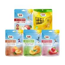 Dole 都乐 果干系列 苹果/黄桃/草莓/红杏果干 45g*5袋29.4元包邮