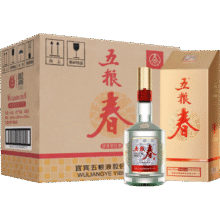 百亿补贴：五粮液股份 五粮春 第二代 浓香型白酒 52度 500ml*6瓶 整箱装1170元