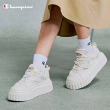 Champion 简约休闲厚底百搭发糕鞋板鞋￥155.05
