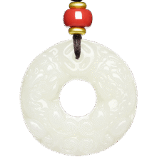 7000年和田玉貔貅吊坠平安扣男女款玉坠 约32mm298元 (券后省20)