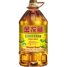 金龙鱼特香菜籽油菜油5L/桶食用油59.7元