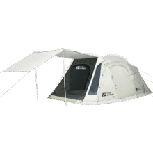 牧高笛（MOBIGARDEN） 帐篷 户外露营一室一厅大空间防风防雨营地家庭帐篷追梦牛津版 帐篷/晨雾白815.15元