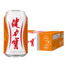 健力宝经典橙蜜柠蜜味电解质碳酸饮料整箱装330ml怀旧解渴好喝 【经典款】橙蜜味330ml*24罐49.9元