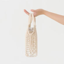 MUJI 無印良品 女士手提包 棉制附肩带网兜包28元