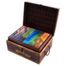哈利波特 Harry Potter Boxed Set 1-7全集 英文原版 豪华礼盒精装698元 (券后省30)