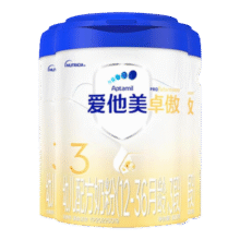 爱他美卓傲  800g 卓萃升级版 新国标婴幼儿配方奶粉 3段3罐（1-3岁） 26年1月753元 (券后省39)
