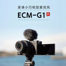 索尼（SONY）ECM-G1 紧凑型小巧枪型麦克风 适合室内收音 直播 Vlog902元