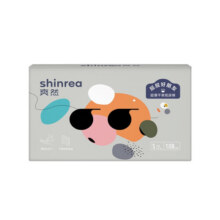 爽然 （shinrea）超薄干爽纸尿裤 柔薄瞬吸尿不湿 S码108片118元