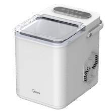 美的（Midea）【国家补贴】制冰机家用小型冰块机全自动UV杀菌 迷你12KG宿舍子弹冰自清洁厨房小家电 MBJ-12D17E288.64元（需领券）