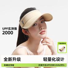 小野和子 KAZUKOIN 女士防晒帽 防紫外线空顶帽券后14.1元