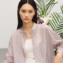 网易严选 女士宽松雾感云朵防晒衬衫UPF40+ 4057914￥77.57