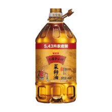 88vip、外婆乡小榨菜籽食用油5.43L×1桶+凑单64.92元+2.8元金币