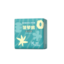 巴布豆菠萝mini拉拉裤纸尿裤L24/XL22 码数齐全13.8元