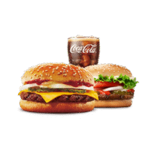 汉堡王 牛牛双堡饮料3件套 单次券 到店兑换电子券16.9元（需领券）