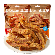 比比赞（BIBIZAN）高蛋白鸡胸肉条500g香辣味风干鸡肉干减解馋健身低解饿脂休闲零食18.6元
