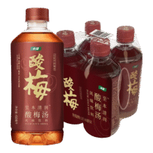 低至1.9元/瓶！ 怡宝 酸梅汤饮料 450ml*4瓶7.9元包邮
