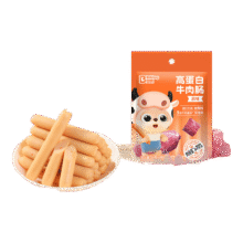 贝兜 儿童零食进口牛肉肠60g/袋 任选5件16.95元（需领券，合3.39元/件）