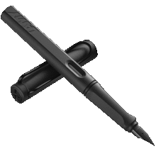 凌美（LAMY）钢笔签字笔 生日节日礼物学生成人练字文具 德国进口 狩猎系列墨水笔 磨砂黑 F0.7mm155元