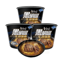 限地区: 康师傅方便面  黑胡椒牛排味面112g*3桶5.75元