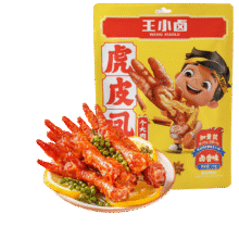 王小卤 虎皮凤爪 210g15.24元