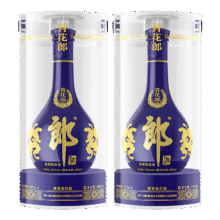 618、88VIP：郎酒 青花郎 53°酱香型 白酒 500ml 2瓶1539.25元