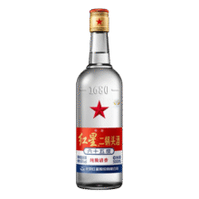 红星北京红星二锅头白酒 大二 /小二 清香型 纯粮酿造 口粮酒 65%vol 500mL 12瓶 整箱292元 (券后省20)