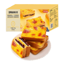 PLUS会员：京东京造  新品岩烧蓝莓吐司  500g*1箱9.8元