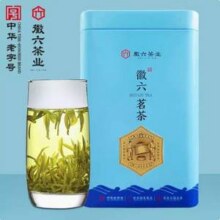 中华老字号，徽六 2025新茶 一级黄山毛峰绿茶 100g新低25.24包邮