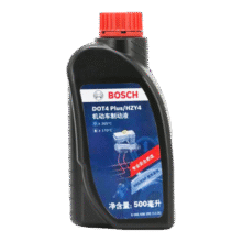 博世（BOSCH）DOT4 plus升级版刹车油制动液/离合器油塑料桶装 通用型 500ml装41元 (月销5000+)