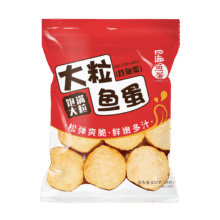四海鱼蛋供港品质大粒炸鱼丸600g肉含量约70%火锅食材关东煮生鲜麻辣烫143.58元（合35.9元/件）