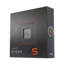 AMD 锐龙5 7600X处理器(r5) 6核12线程 加速频率至高5.3GHz 105W AM5接口 盒装CPU1299元 (月销3000+)
