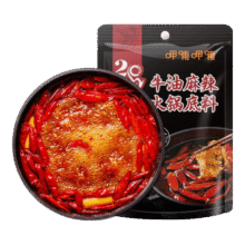 呷哺呷哺 火锅底料150g/袋 麻辣烫香锅 一料多用调味料 牛油150g15.8元（需领券，合3.95元/件）