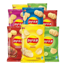 乐事（Lay's） 经典/大波浪/奇多系薯片 玉米棒40g/50g 单袋装办公室休闲零食 清爽黄瓜味40g26.9元（合2.69元/件）