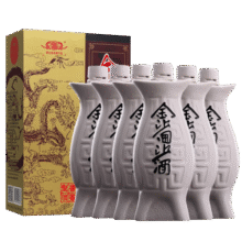 金沙回沙酒 鱼儿酒 酱香型白酒 53度 500ml*6瓶 整箱装1008元