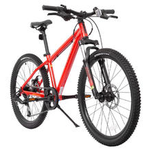 迪卡侬 DECATHLON 自行车儿童自行车青少年山地车碟刹8速24寸越野自行车红- 47408681175.38元
