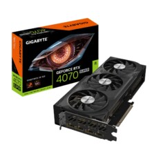 技嘉RTX4070 SUPER WINDFORCE OC 12G 三风扇 游戏显卡台式机显卡4183元